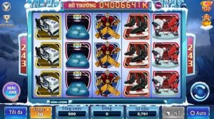 Các biểu tượng tiêu biểu trong slot game Phá băng 77win